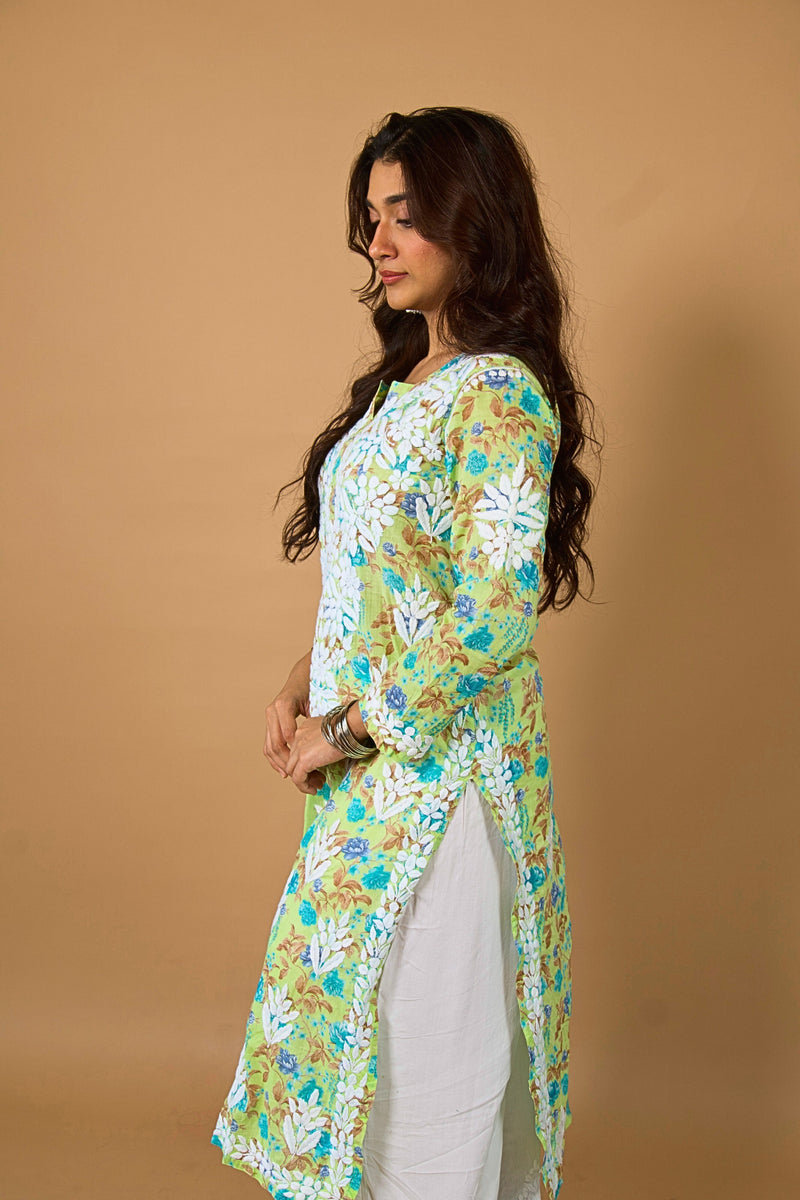 FIRDOUS - Mulmul Kurti