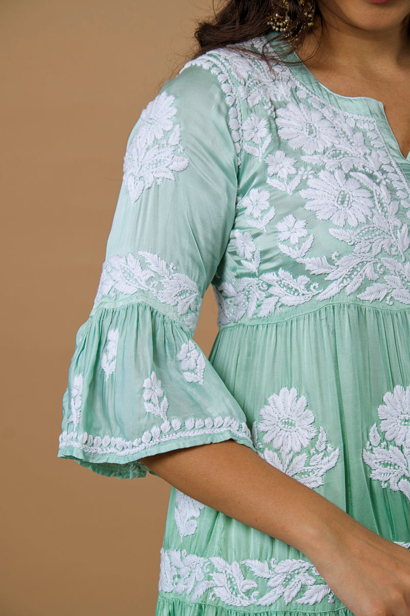 SHAHNAAZ Modal Satin Garara Set