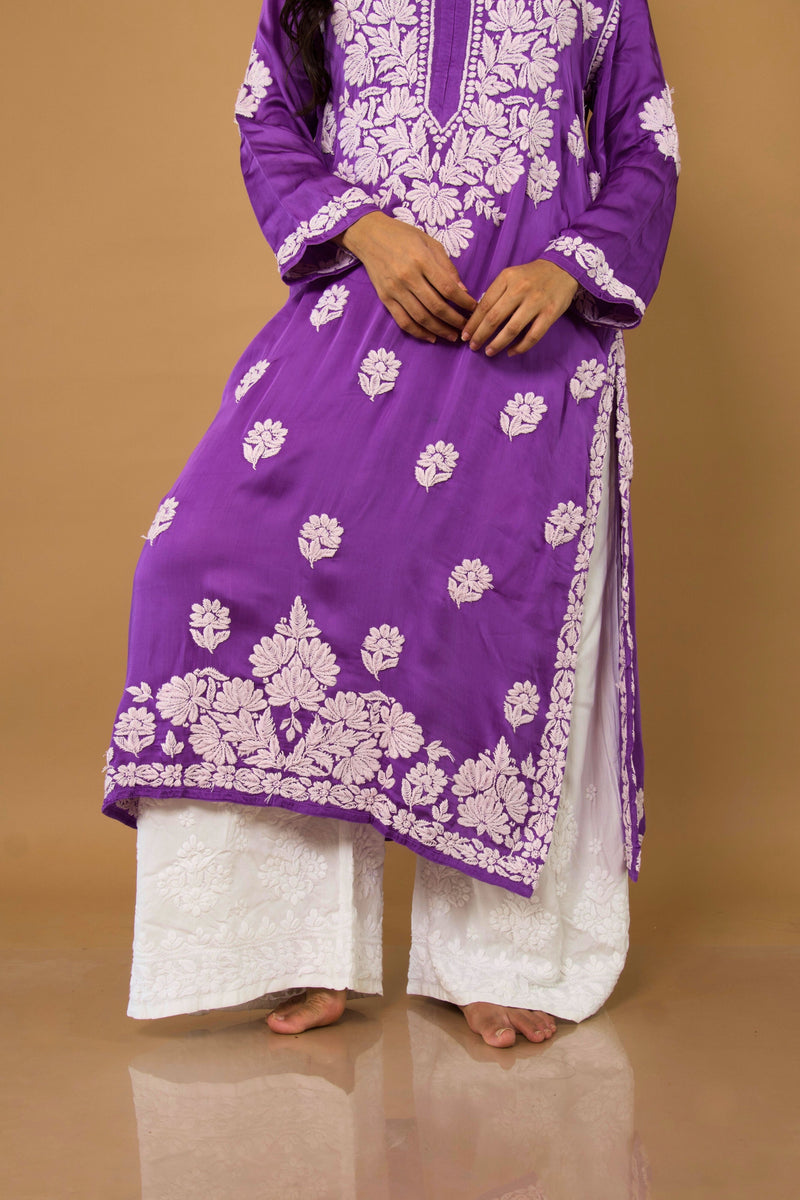 FARAH Modal Satin Kurti