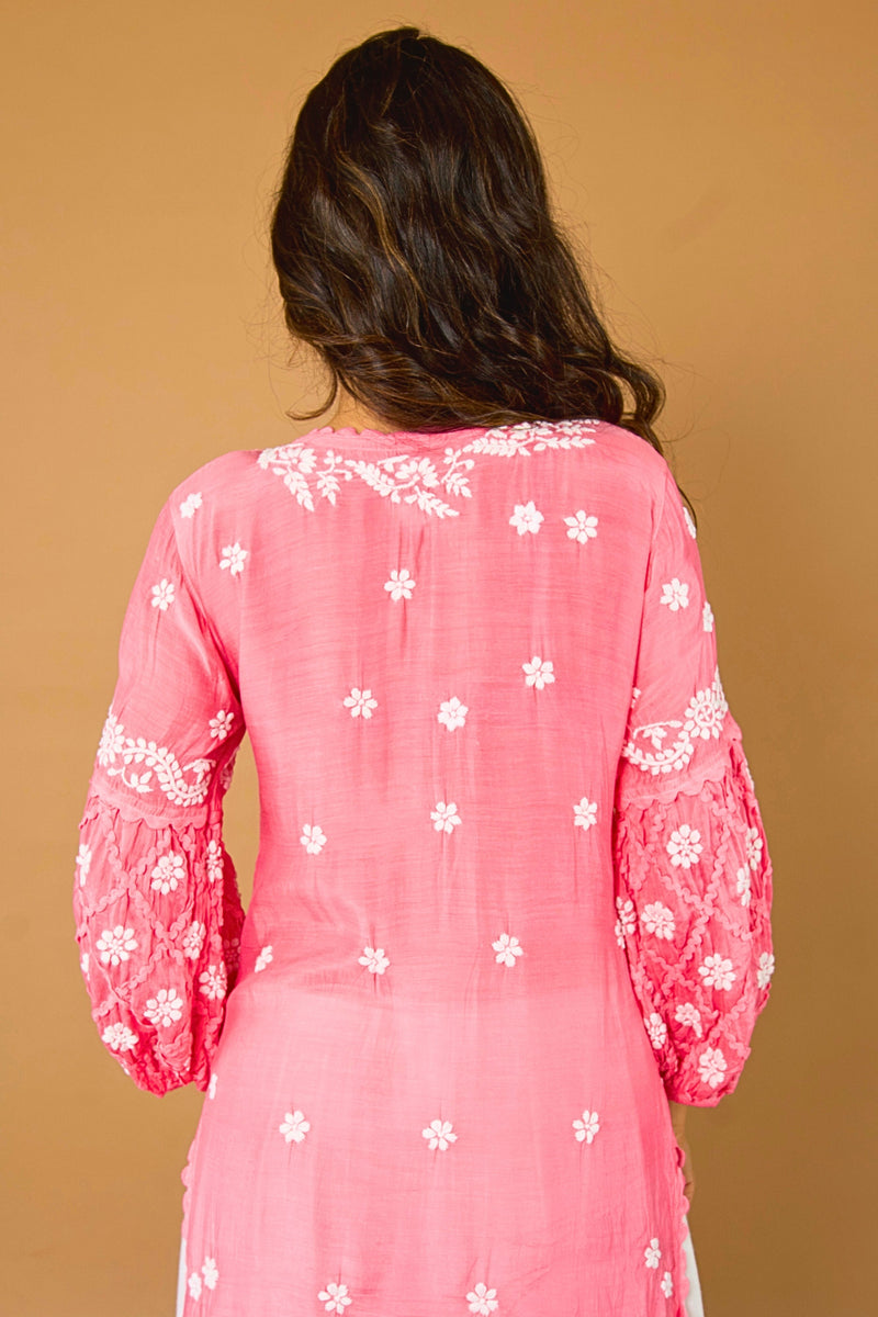 HUSNA Muslin Silk Kurti