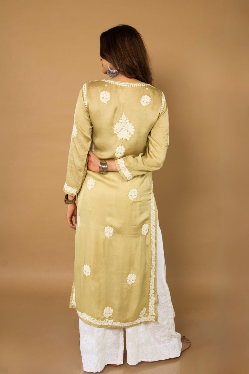 FARAH Modal Satin Kurti