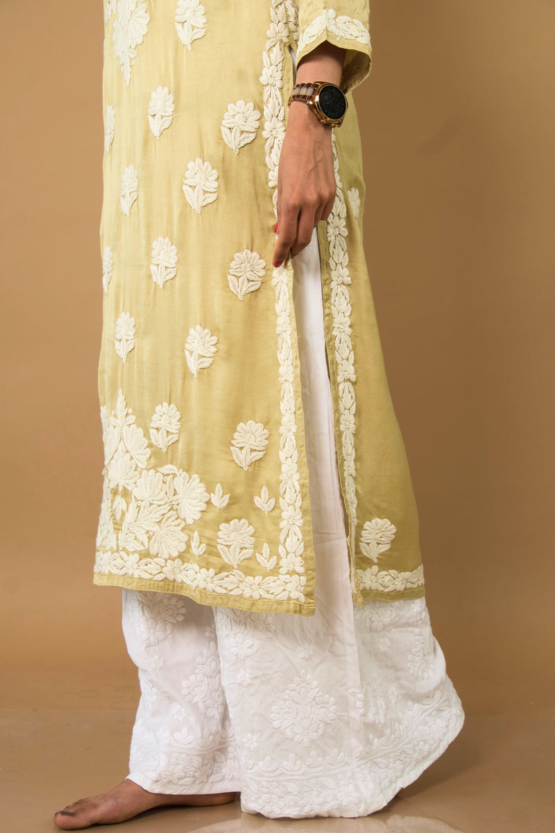 FARAH Modal Satin Kurti
