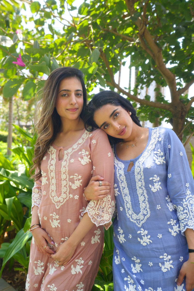 GULZAR Muslin Palazzo Set