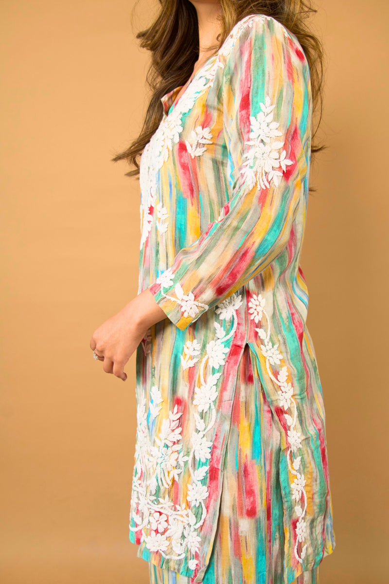 YASMIN Printed Muslin Set