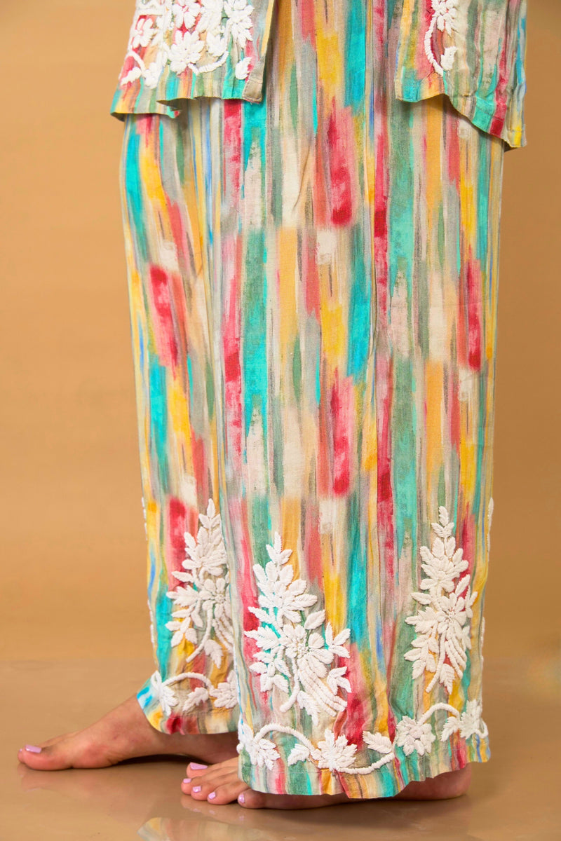 YASMIN Printed Muslin Set