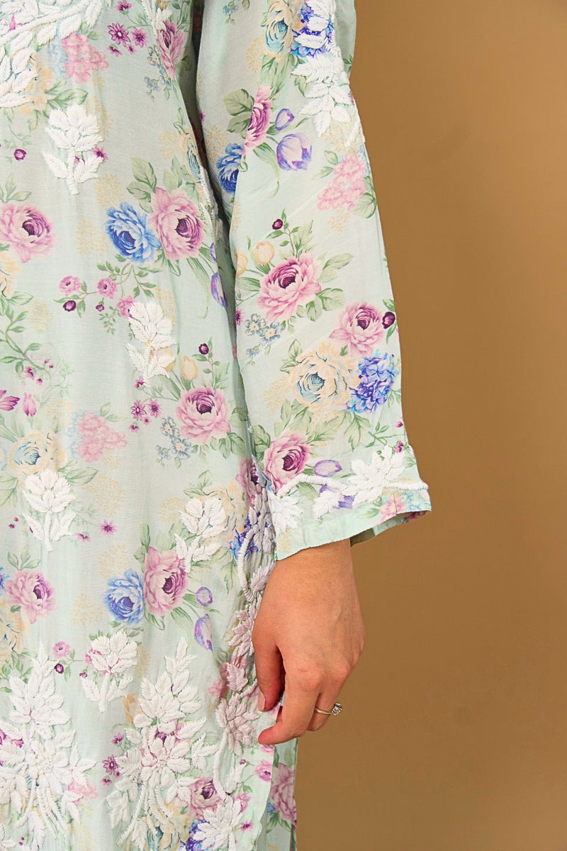 YASMIN Printed Muslin Set