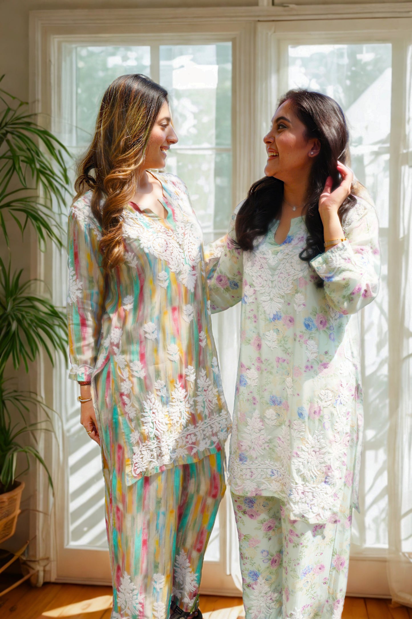 YASMIN Printed Muslin Set