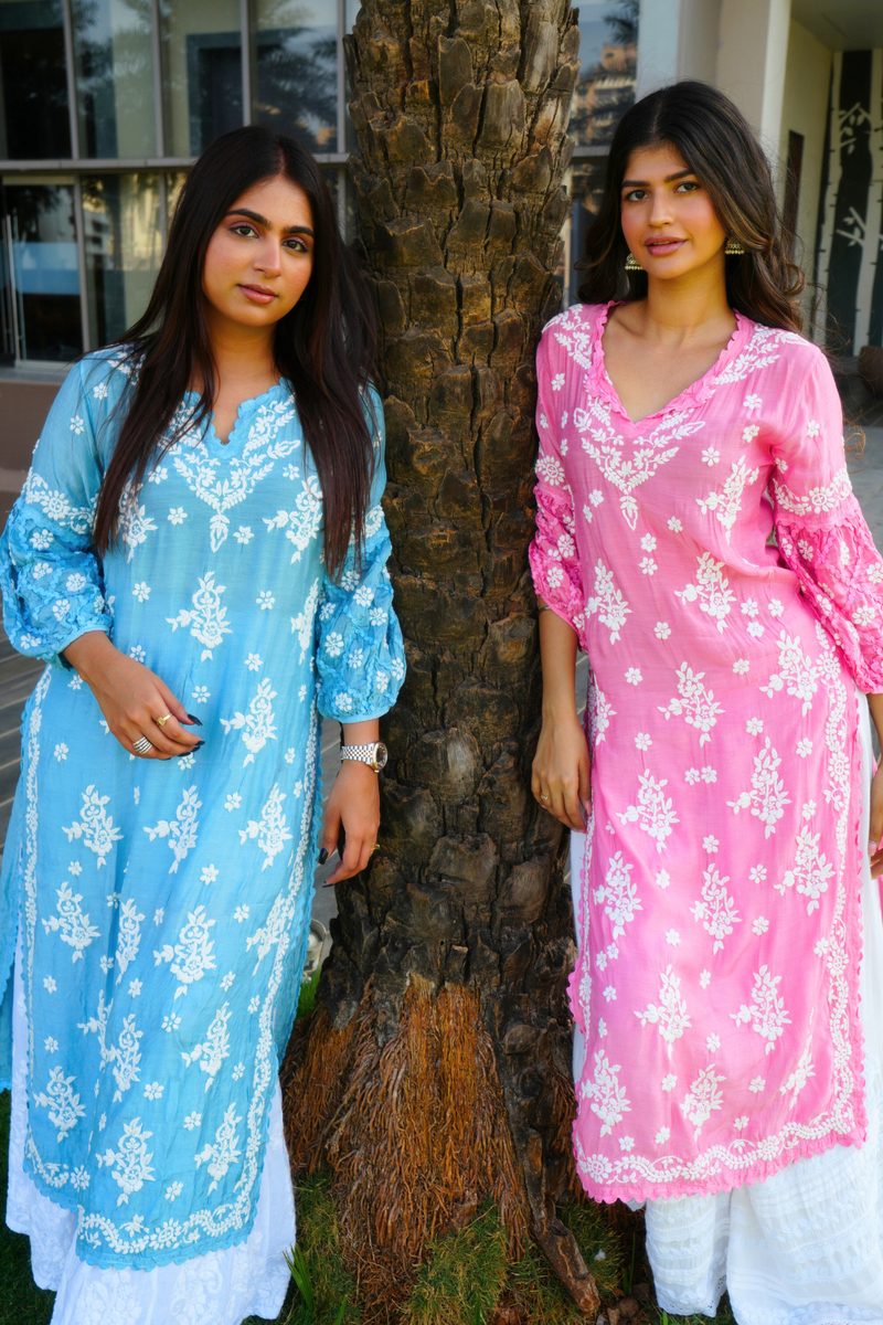 HUSNA Muslin Silk Kurti