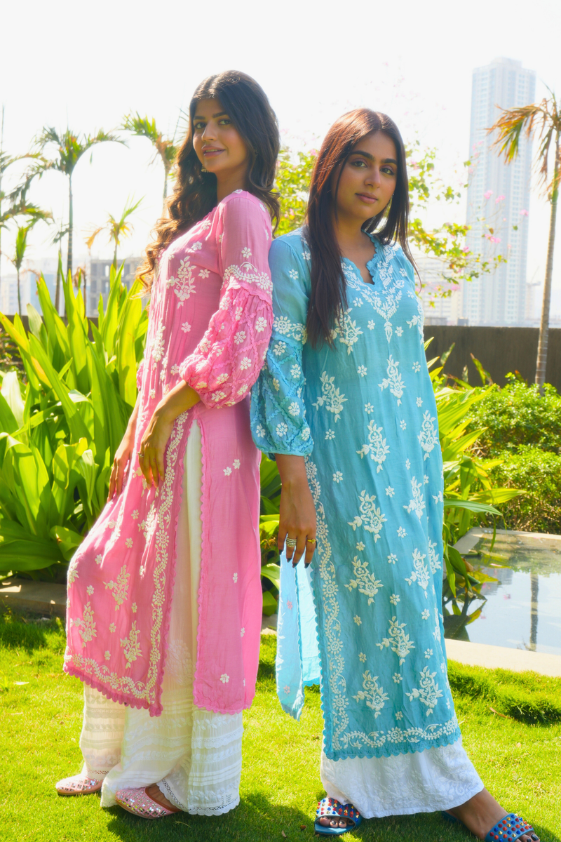 HUSNA Muslin Silk Kurti