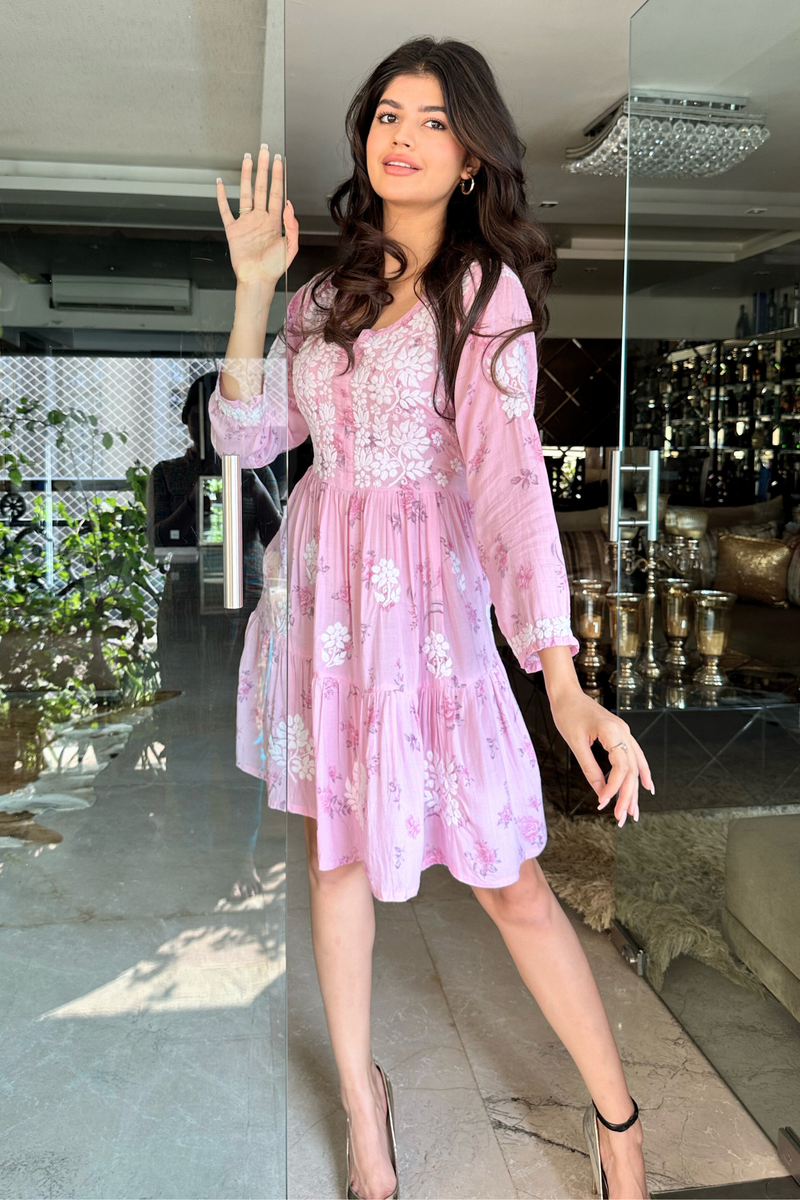 NOOR Short Gather Dress
