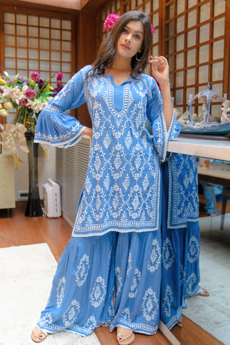 RUHMA modal garara set