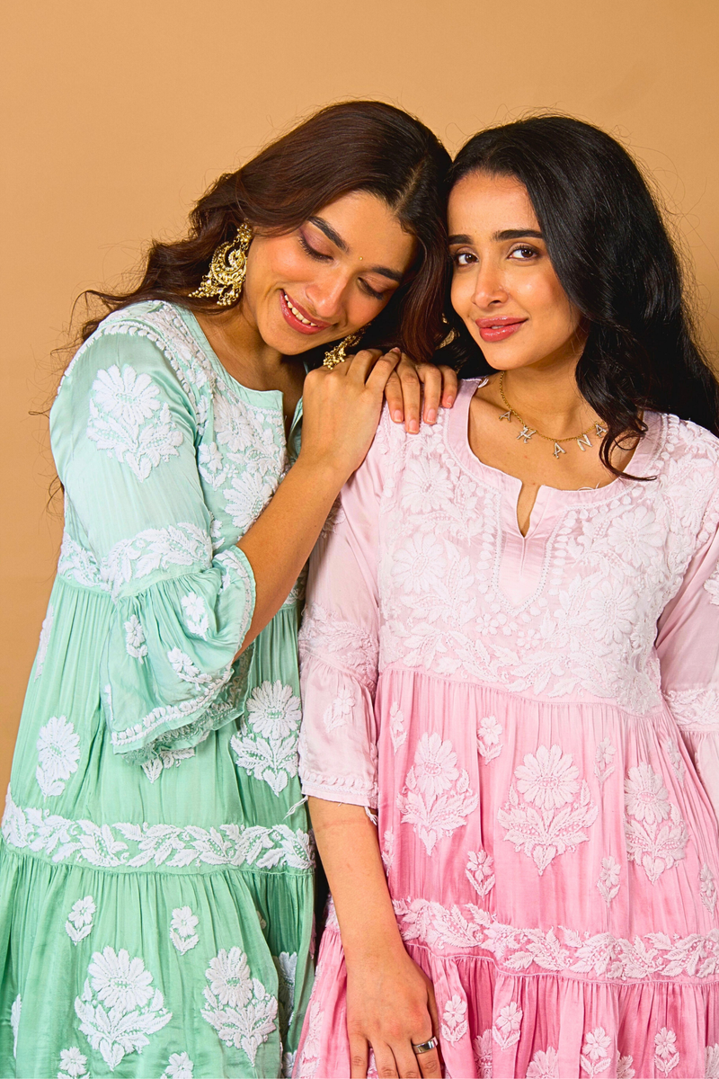 SHAHNAAZ Modal Satin Garara Set