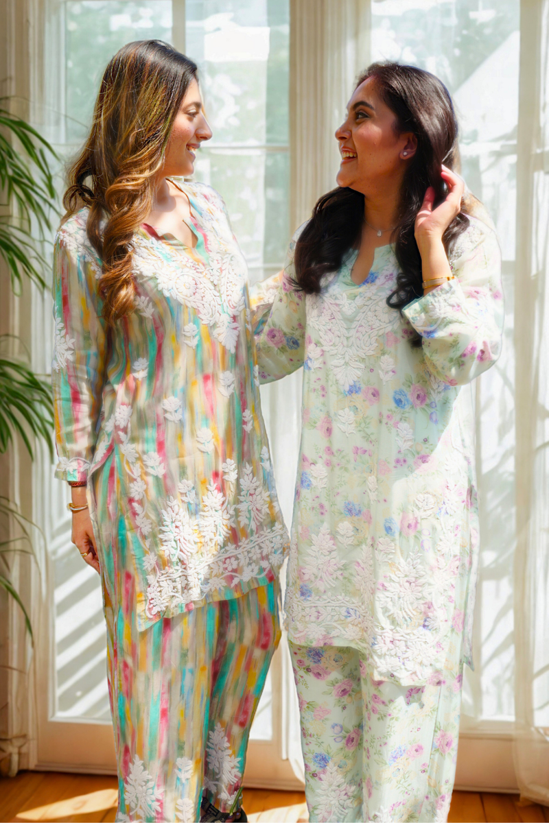 YASMIN Printed Muslin Set