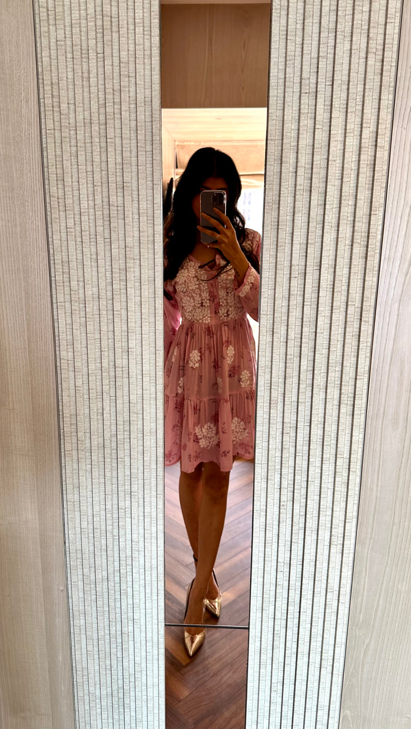 NOOR Short Gather Dress