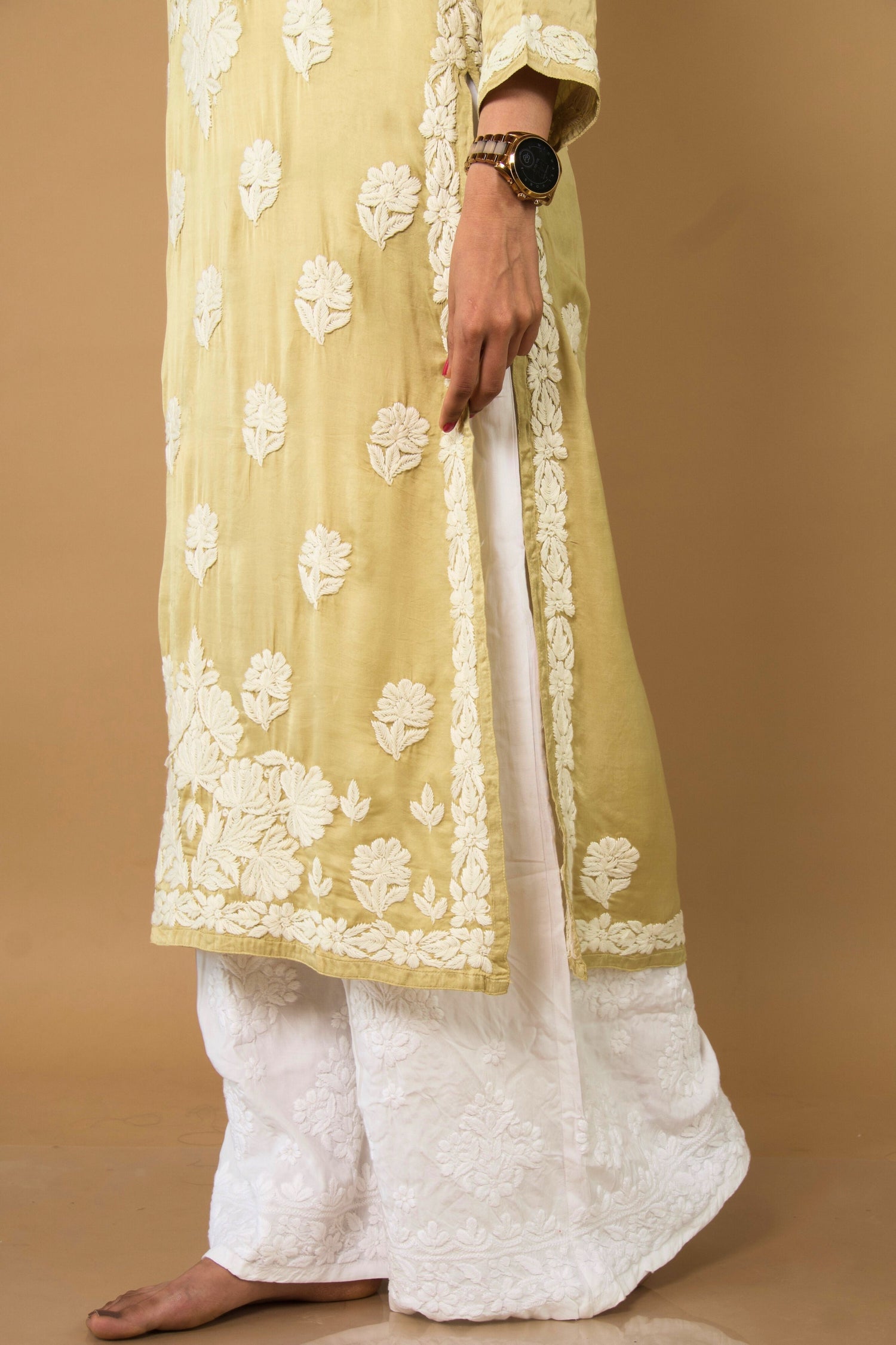 FARAH Modal Satin Kurti