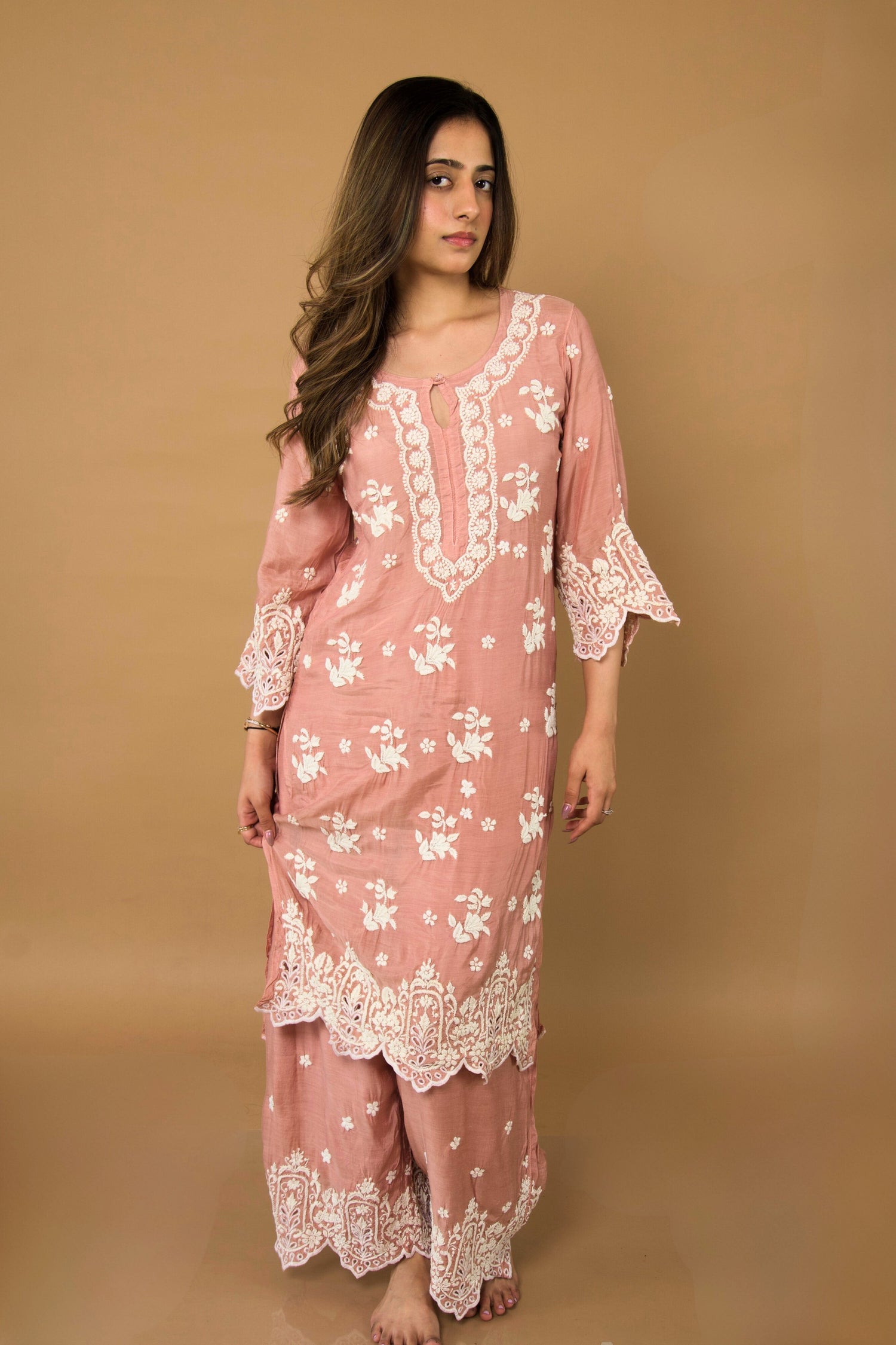 GULZAR Muslin Palazzo Set