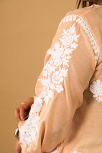 WARDA Muslin A Line Kurti