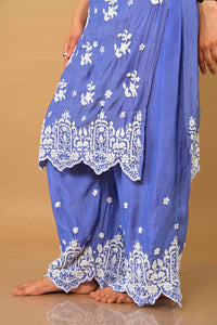 GULZAR Muslin Palazzo Set