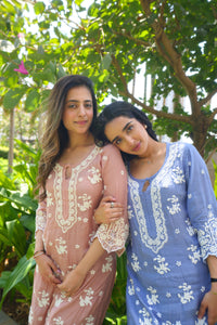 GULZAR Muslin Palazzo Set