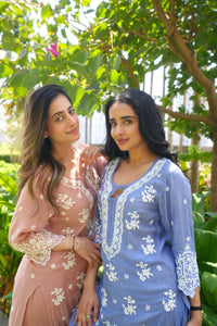 GULZAR Muslin Palazzo Set