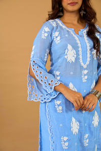 NADIYA Muslin Cutwork Set