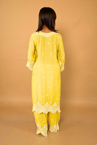 GULZAR Muslin Palazzo Set