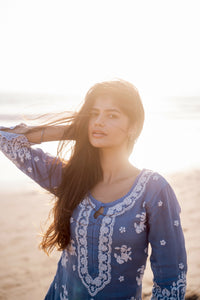 GULZAR Muslin Palazzo Set