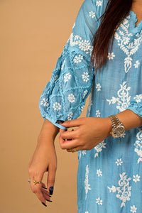 HUSNA Muslin Silk Kurti