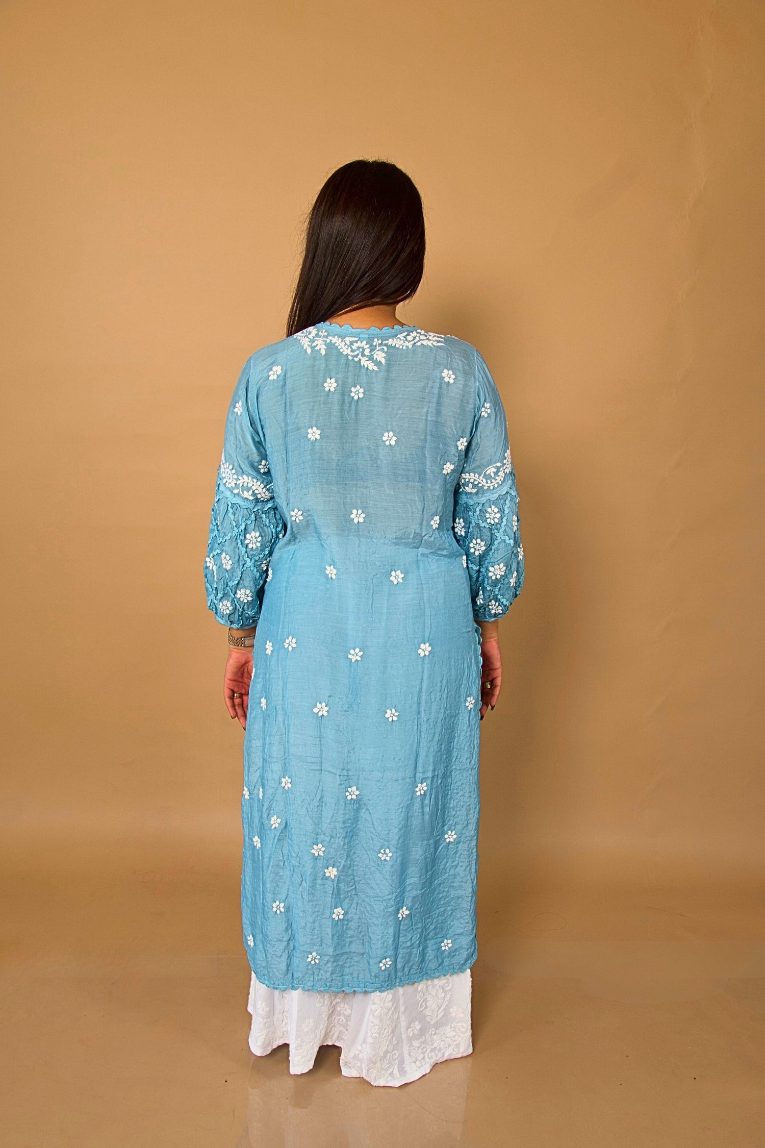 HUSNA Muslin Silk Kurti