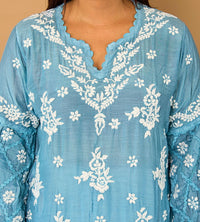 HUSNA Muslin Silk Kurti