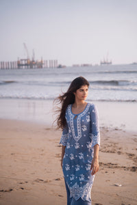 GULZAR Muslin Palazzo Set