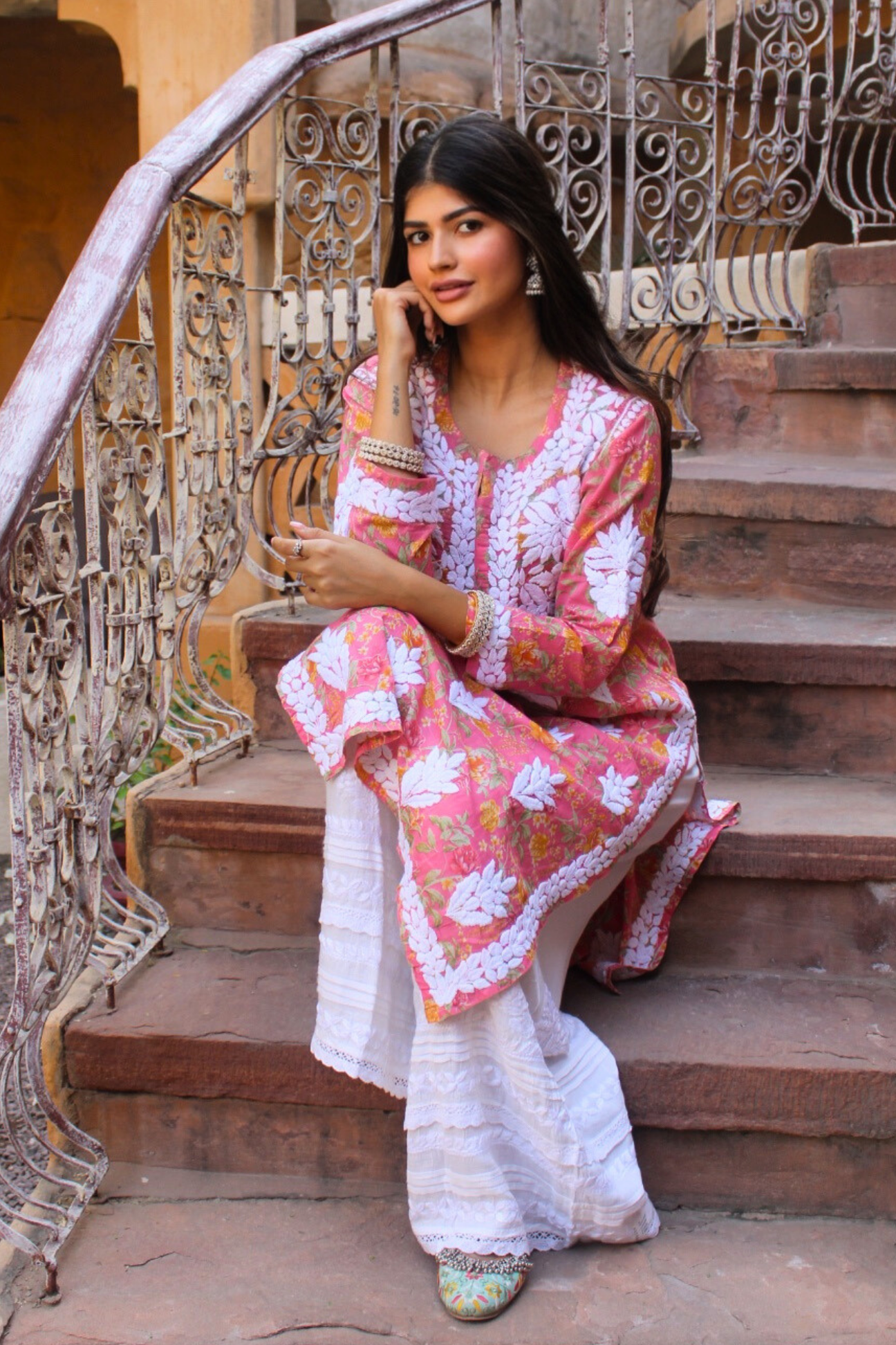 FIRDOUS - Mulmul Kurti