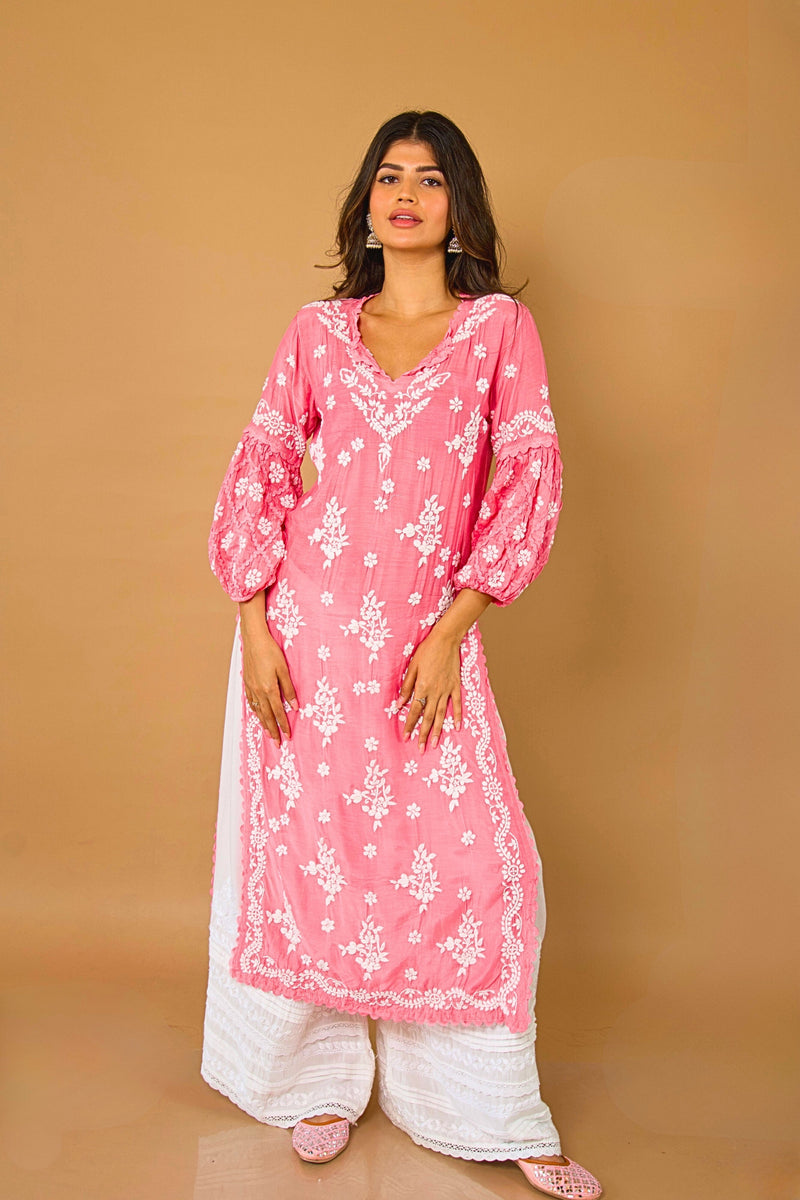 HUSNA Muslin Silk Kurti