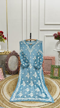 HUSNA Muslin Silk Kurti
