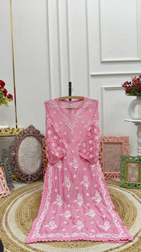 HUSNA Muslin Silk Kurti