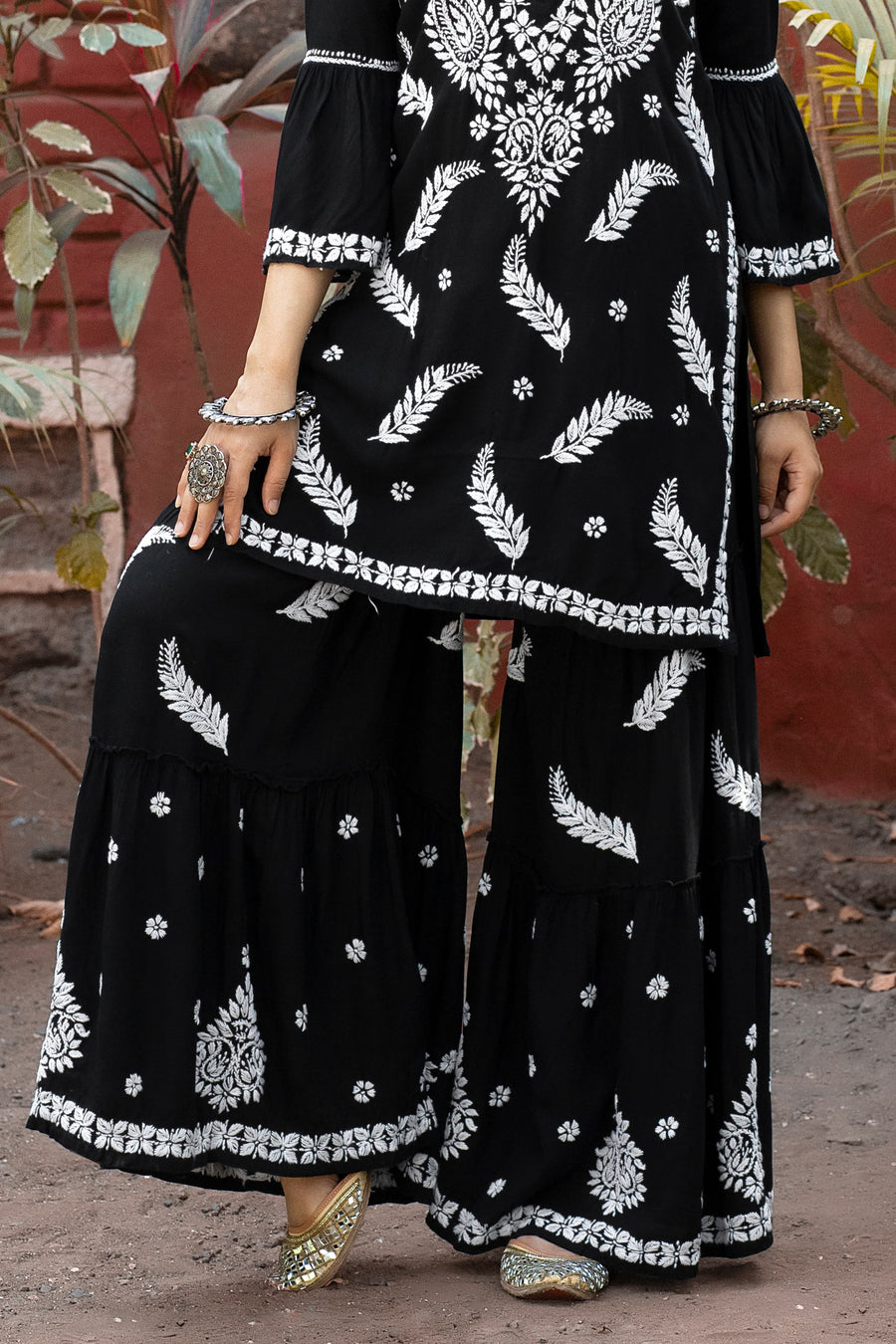 ADARA Modal Garara Set - Black