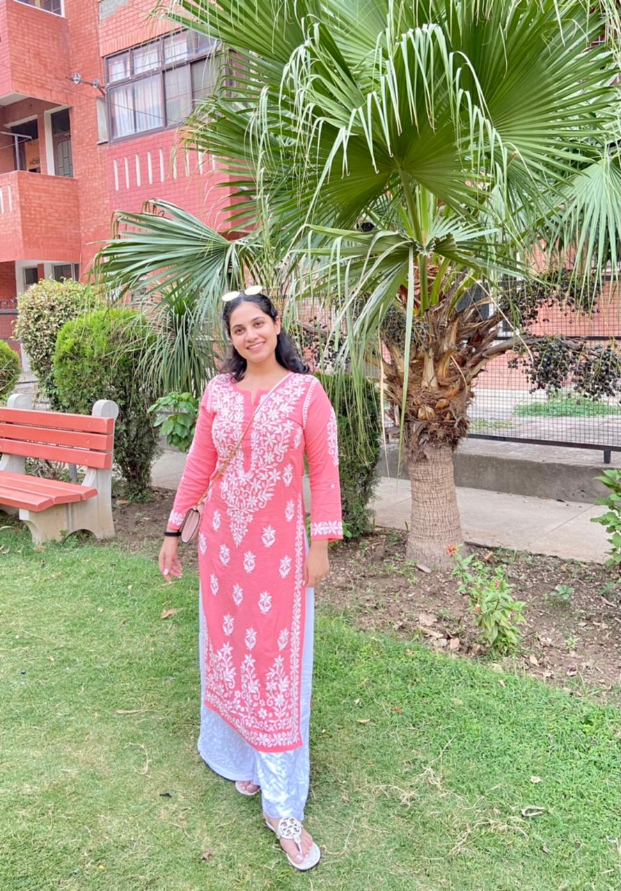 SABA Peach Modal Cotton Kurti