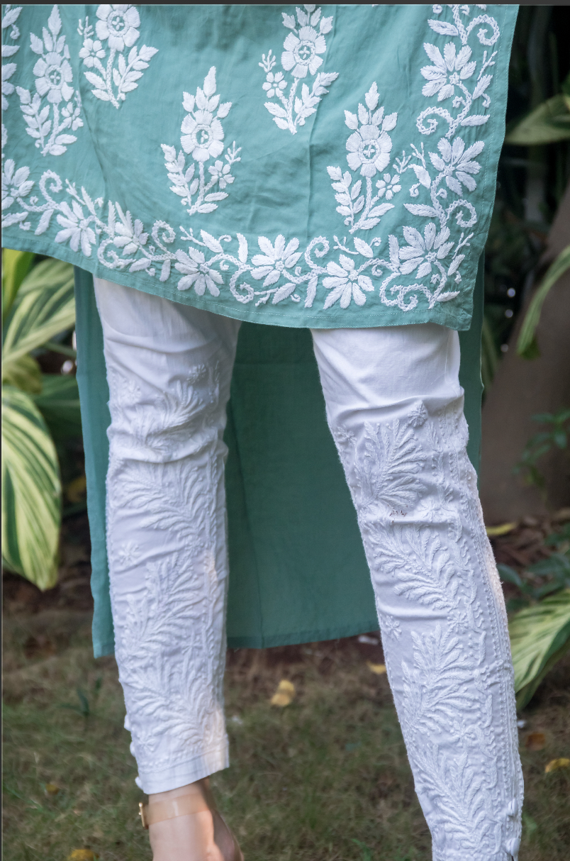 Buy Women Maroon Embroidered Short Kurta With Pencil Pants Online at  Sassafras