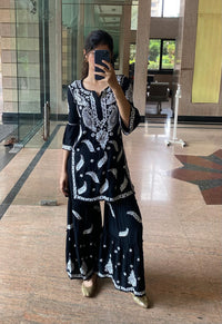 ADARA Modal Garara Set - Black